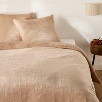 Bed Linen Set with Square Pillowcase with Fleece On Both Sides