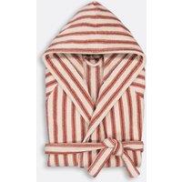 Makeba Hooded Bathrobe in Velour Towelling