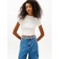 Crew Neck T-Shirt with Short Sleeves