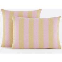 Tamori Amber/Mauve Pillowcase in Cotton