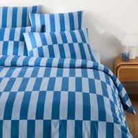 Tabaka Blue Duvet Cover in 50% Recycled Cotton