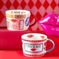 Set of 2 With Love Mugs