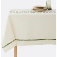 Anselme Printed Tablecloth in Cotton Muslin