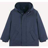 Sherpa-Lined Hooded Windbreaker