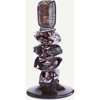 Qimera Candlestick in Hand-Blown Glass H23cm