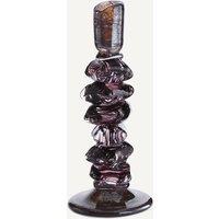 Qimera Candlestick in Hand-Blown Glass H29.5cm
