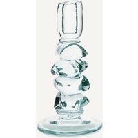 Qimera Transparent Glass Candlestick H23cm