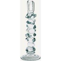 Qimera Transparent Glass Candlestick H35cm