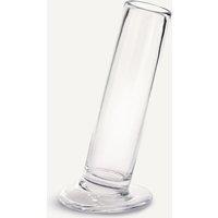 Stille Cylindrical Sloping Vase in Glass H24cm