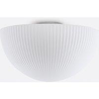 Loulou Ceiling Light in Grooved Opaline Glass