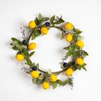 46cm Wreath in Lemon & Berry
