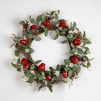 55cm Strawberry Wreath