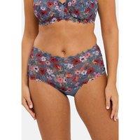 Arum Mosaic Briefs in Medium Size