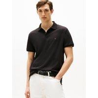 Regular Fit Cotton Polo Shirt with Short Sleeves