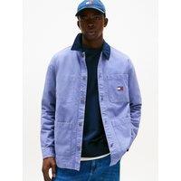 Corduroy-Collar Jacket
