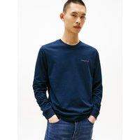 Crew Neck T-Shirt with Long Sleeves