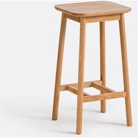Monsio Solid Oak Bar Stool, H65cm