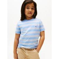 Short Sleeve Striped T-Shirt For 10-16 Year Olds