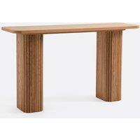 Latti Oak Veneer Console Table