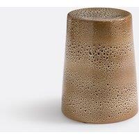 Fome Glazed Ceramic Side Table/Bedside Table