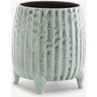 Zira Ceramic Plant Pot Holder, H18cm