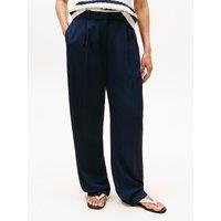 Straight Pleat Front Trousers