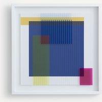 Seris Screen Printed Glass Wall Art