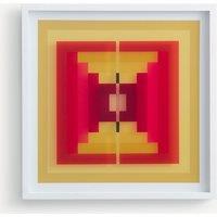 Seris Screen Printed Glass Wall Art