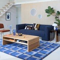 Senssia Coffee Table with Double Top in Oak Veneer