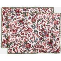 Set of 2 Kali Placemats in Cotton Voile