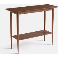 Lussan Two-Tier Console Table in Ash Veneer
