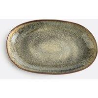 Azoia Glazed Stoneware Dish, 36 X 22cm