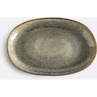Azoia Glazed Stoneware Dish, 43 X 28cm