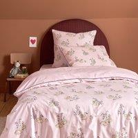 Swan Child's Fitted Sheet in 50% Recycled Washed Cotton