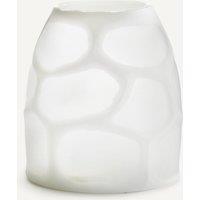 Arca Frosted Glass Vase, H20cm