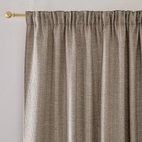 Montego Braid Effect Curtain with Gathering Braid