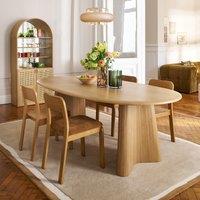 William Oak Veneer 6-8 Seater Table