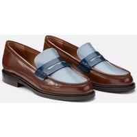 Loafers in Tricolour Leather
