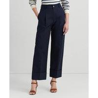 Wide Leg Ankle Length Trousers