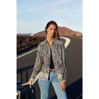 Clea Printed Blouse with Long Sleeves