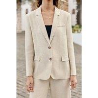 Vidal Linen/Cotton Suit Jacket