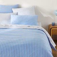 Edward Duvet Cover in Cotton Percale