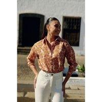 Chanti Printed Blouse with Long Sleeves