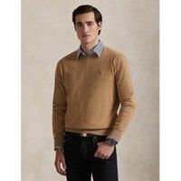 Cotton Blend Crew Neck Jumper