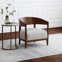 Ronan Curve Boucle Accent Tub Chair