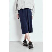 Apoly Straight Midi Skirt