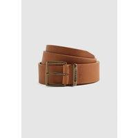 Flat Keeper Leather Belt
