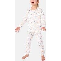 Children's Velour Pyjamas with Heart Print