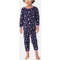 Children's Fleece Pyjamas in Star Print