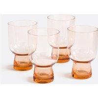 Set of 4 Helly Coloured Wine Glasses